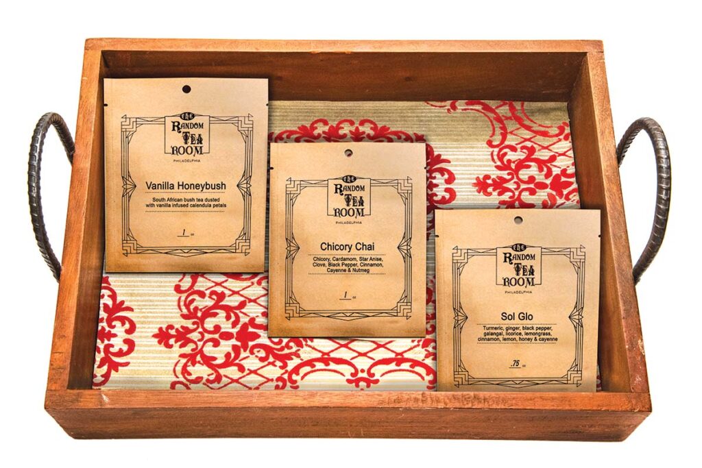 Trios of teas can be purchased as gift set bundles as well as individually.