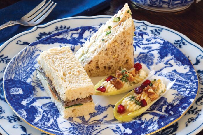 gluten-free teatime savories