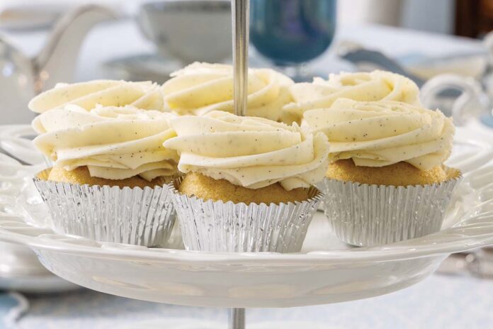 Cardamom-Vanilla Cupcakes with Browned Butter Frosting
