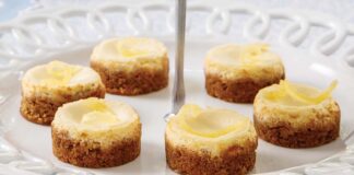 Ginger-Pear Cheesecake Bites