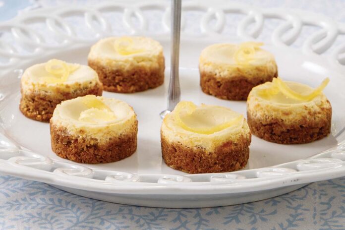 Ginger-Pear Cheesecake Bites