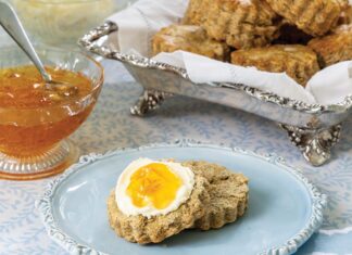 vanilla-earl grey scones