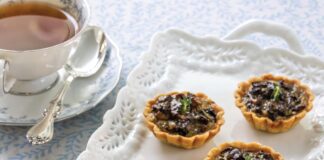 Mushroom-Gruyère Tartlets