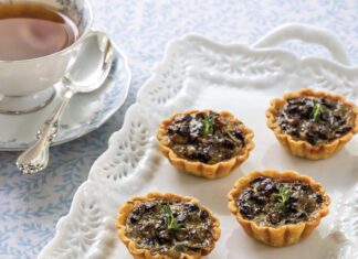 Mushroom-Gruyère Tartlets
