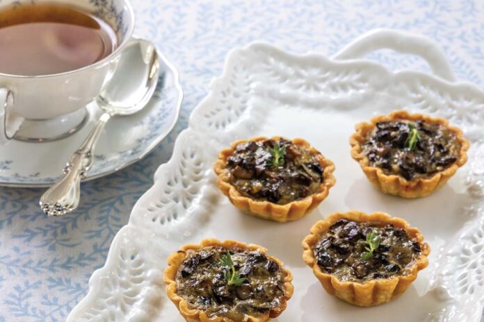 Mushroom-Gruyère Tartlets