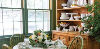 winter citrus teatime