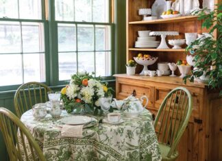 winter citrus teatime