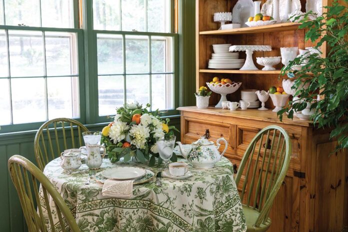 winter citrus teatime