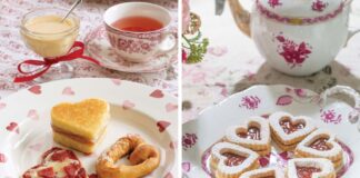 heart-shaped recipes for Valentine's Day