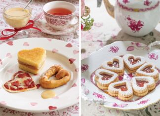 heart-shaped recipes for Valentine's Day