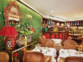 TWG Tea on the bay at Marina Bay Sands in Singapore