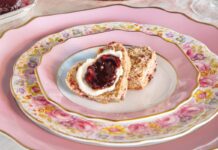 Raspberry-Spelt Scones