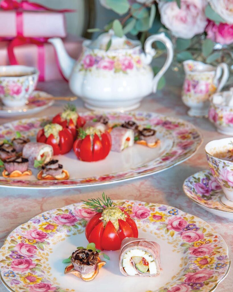 Sweet Potato & Steak Canapés Italian Roll-Ups Salmon-Stuffed Tomatoes