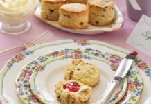 Lemon-Strawberry Scones