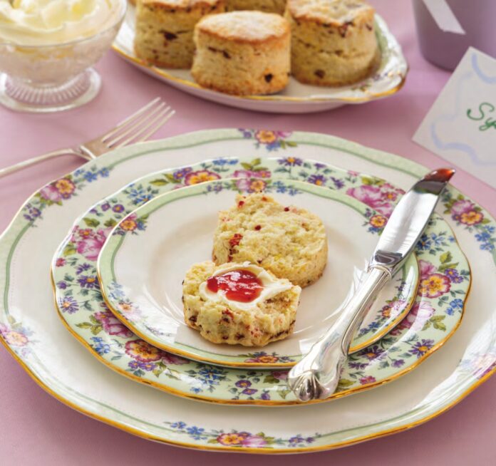 Lemon-Strawberry Scones