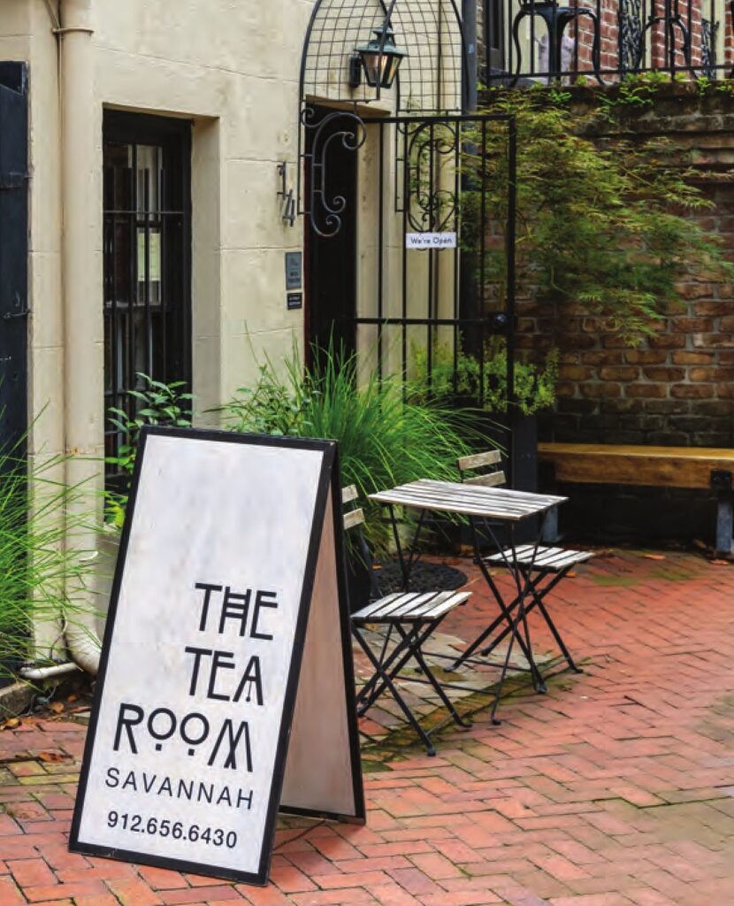 Sipping Tea in Savannah