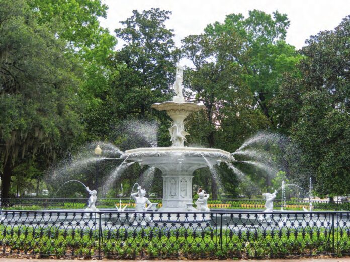 Sipping Tea in Savannah